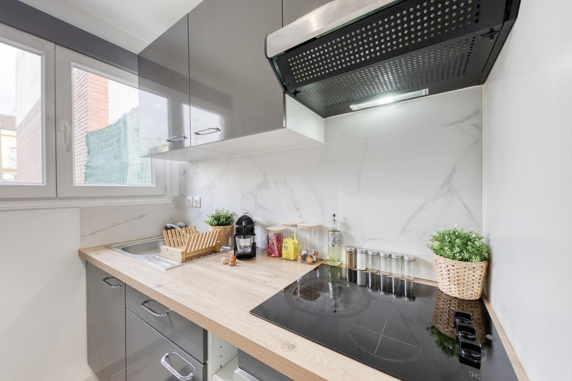Appartement - 4 Personnes - Parking Prive - Metro 7 - Rer B Ла-Курнёв Экстерьер фото